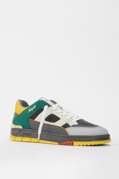 Black / Green Axel Arigato Area Lo Men's Sneakers South Africa | ZA9687-27