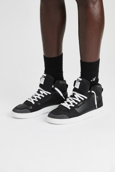 Black / Grey Axel Arigato Dice Hi Men's Sneakers South Africa | ZA8907-76