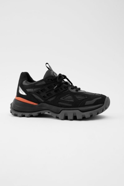 Black / Orange Axel Arigato Marathon R-Tic Runner Men's Sneakers South Africa | ZA9760-43