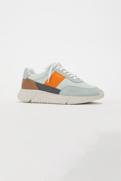 Dusty Mint / Orange Axel Arigato Genesis Vintage Runner Men's Sneakers South Africa | ZA5488-76