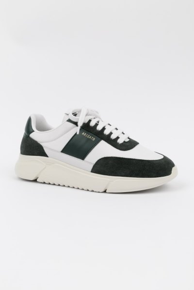 Green / White Axel Arigato Genesis Vintage Runner Men's Sneakers South Africa | ZA0687-39