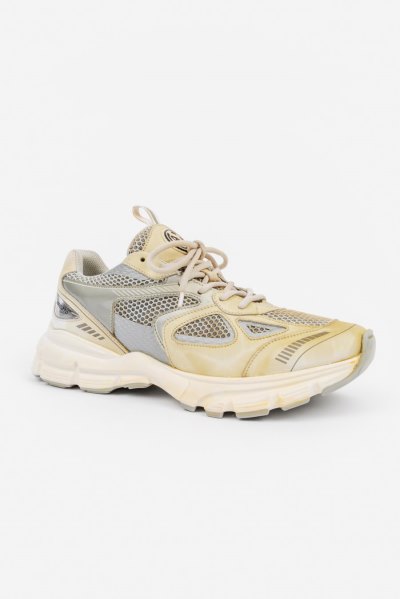 Pale Yellow Axel Arigato Marathon Dip-Dye Runner Women's Sneakers South Africa | ZA2238-58