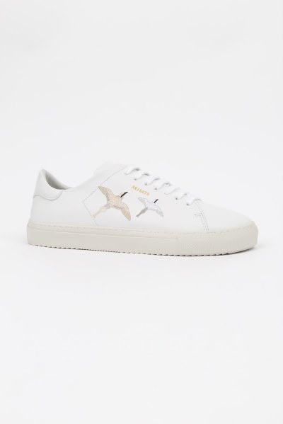 White Axel Arigato Clean 90 Bee Bird Men's Sneakers South Africa | ZA0031-43