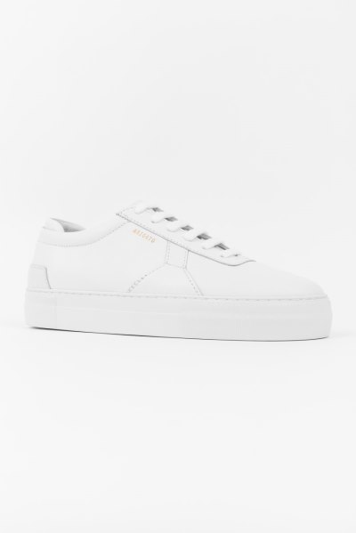 White Axel Arigato Platform Men's Sneakers South Africa | ZA9169-55