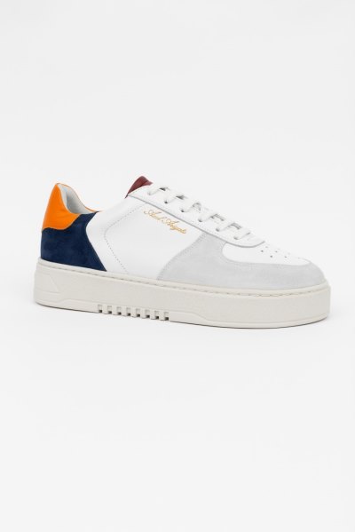 White / Blue / Orange Axel Arigato Orbit Men's Sneakers South Africa | ZA7386-49