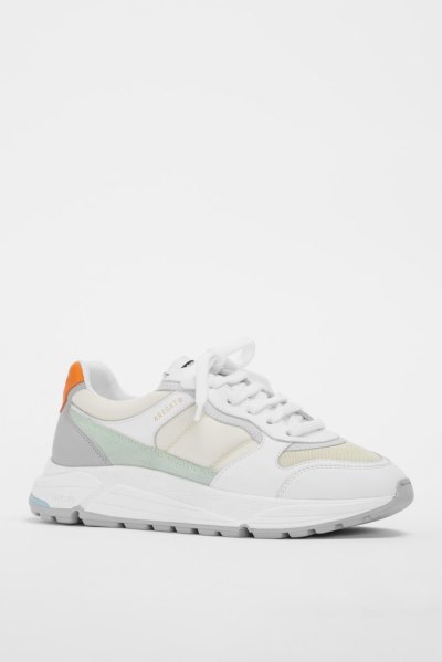 White / Dusty Mint Axel Arigato Rush Women's Sneakers South Africa | ZA0047-36