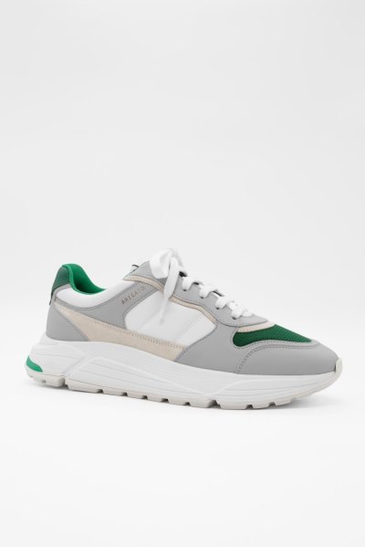 White / Green Axel Arigato Rush Men's Sneakers South Africa | ZA5098-08