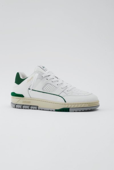 White / Kale Green Axel Arigato Area Lo Women's Sneakers South Africa | ZA8300-88