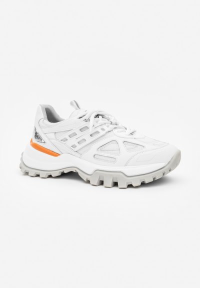 White / Orange Axel Arigato Marathon R-Tic Runner Women's Sneakers South Africa | ZA1502-94