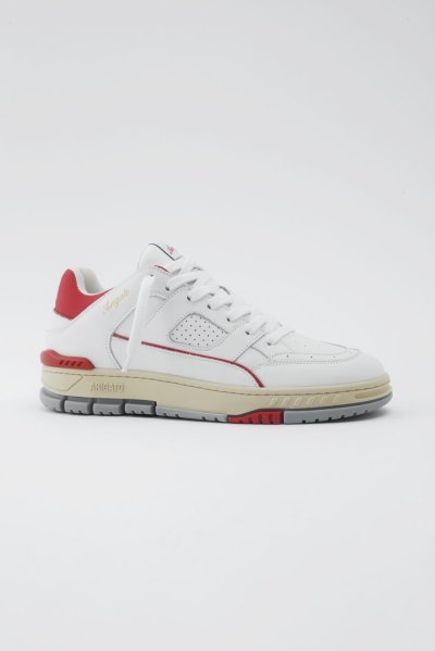 White / Red Axel Arigato Area Lo Men's Sneakers South Africa | ZA4928-79