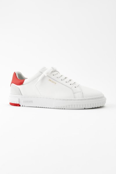 White / Red Axel Arigato Atlas Men's Sneakers South Africa | ZA6033-98