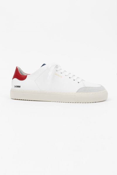 White / Red / Blue Axel Arigato Clean 90 Triple Men's Sneakers South Africa | ZA3726-67