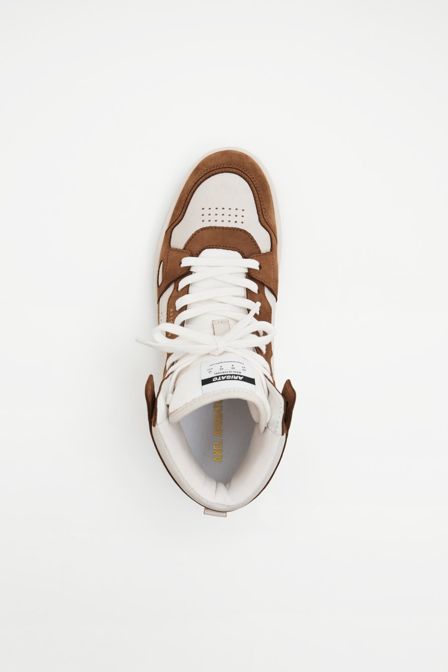 Beige / Brown Axel Arigato Dice Hi Men's Sneakers South Africa | ZA1148-64