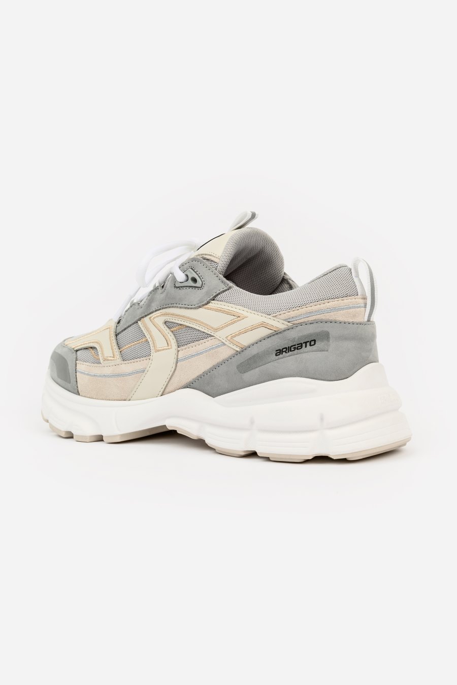 Beige / Grey Axel Arigato Marathon R-Trail Women's Sneakers South Africa | ZA9437-57