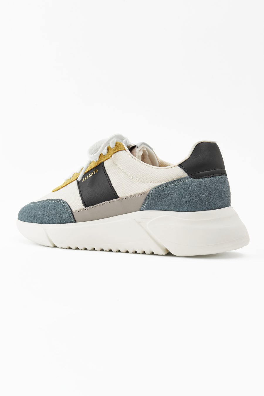 Beige / Grey / Yellow Axel Arigato Genesis Vintage Runner Women's Sneakers South Africa | ZA7778-68