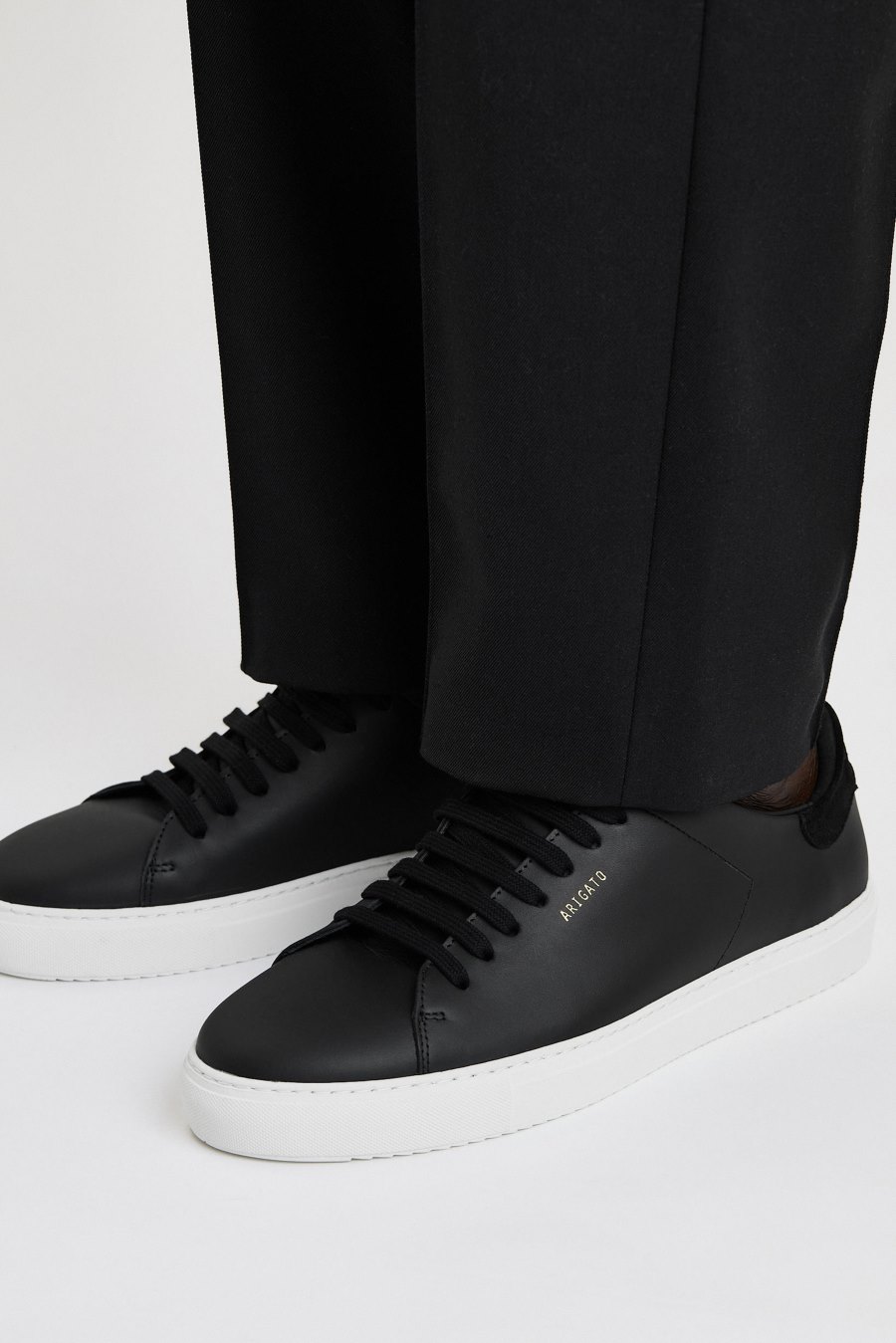 Black Axel Arigato Clean 90 Men's Sneakers South Africa | ZA5176-29