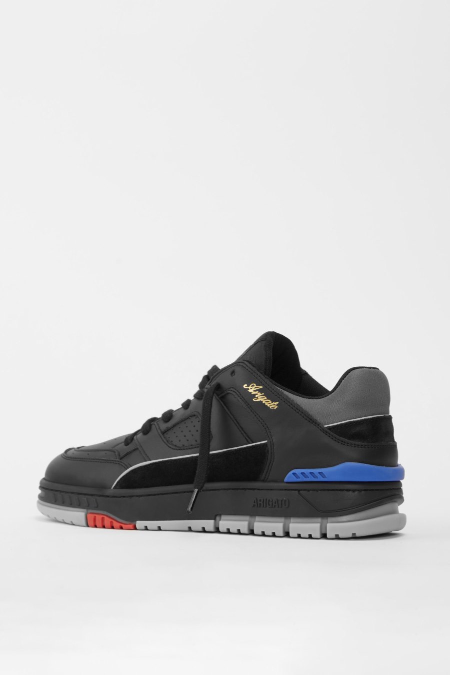 Black / Blue Axel Arigato Area Lo Men's Sneakers South Africa | ZA8848-72