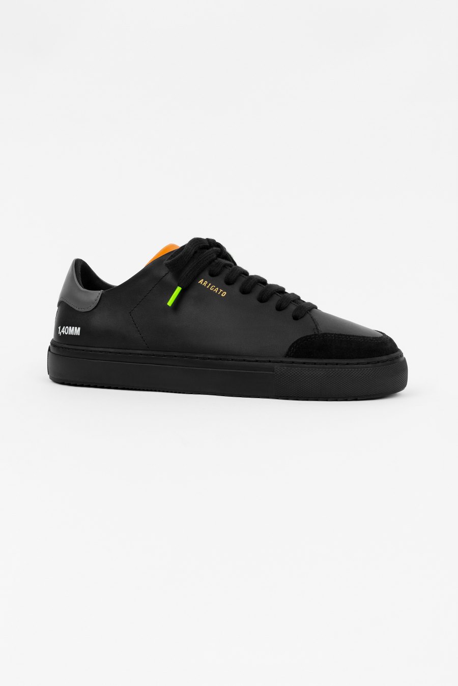 Black / Grey / Orange Axel Arigato Clean 90 Triple Men's Sneakers South Africa | ZA7335-74