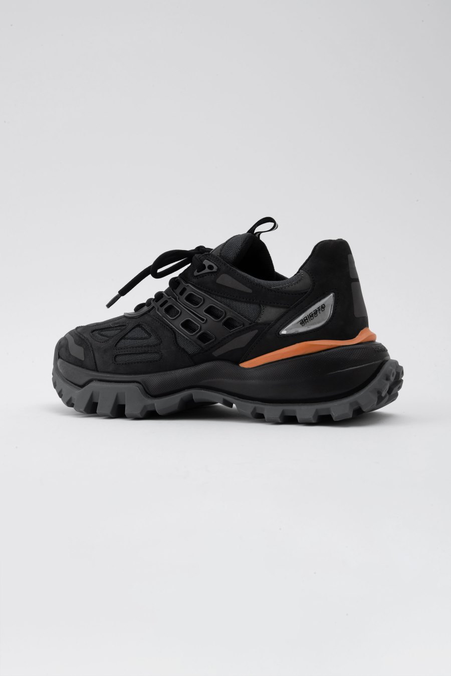 Black / Orange Axel Arigato Marathon R-Tic Runner Men's Sneakers South Africa | ZA9760-43