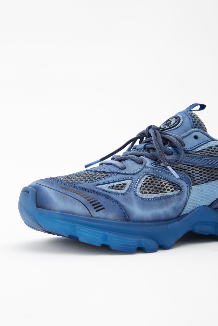 Blue Axel Arigato Marathon Dip-Dye Runner Men's Sneakers South Africa | ZA6775-72