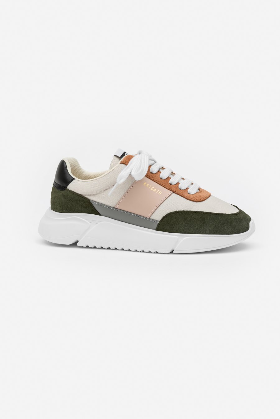 Cremino / Green Axel Arigato Genesis Vintage Runner Women's Sneakers South Africa | ZA2711-32