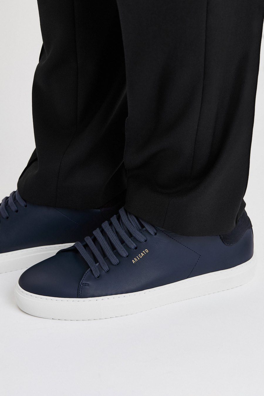 Dark Blue Axel Arigato Clean 90 Men's Sneakers South Africa | ZA3016-80