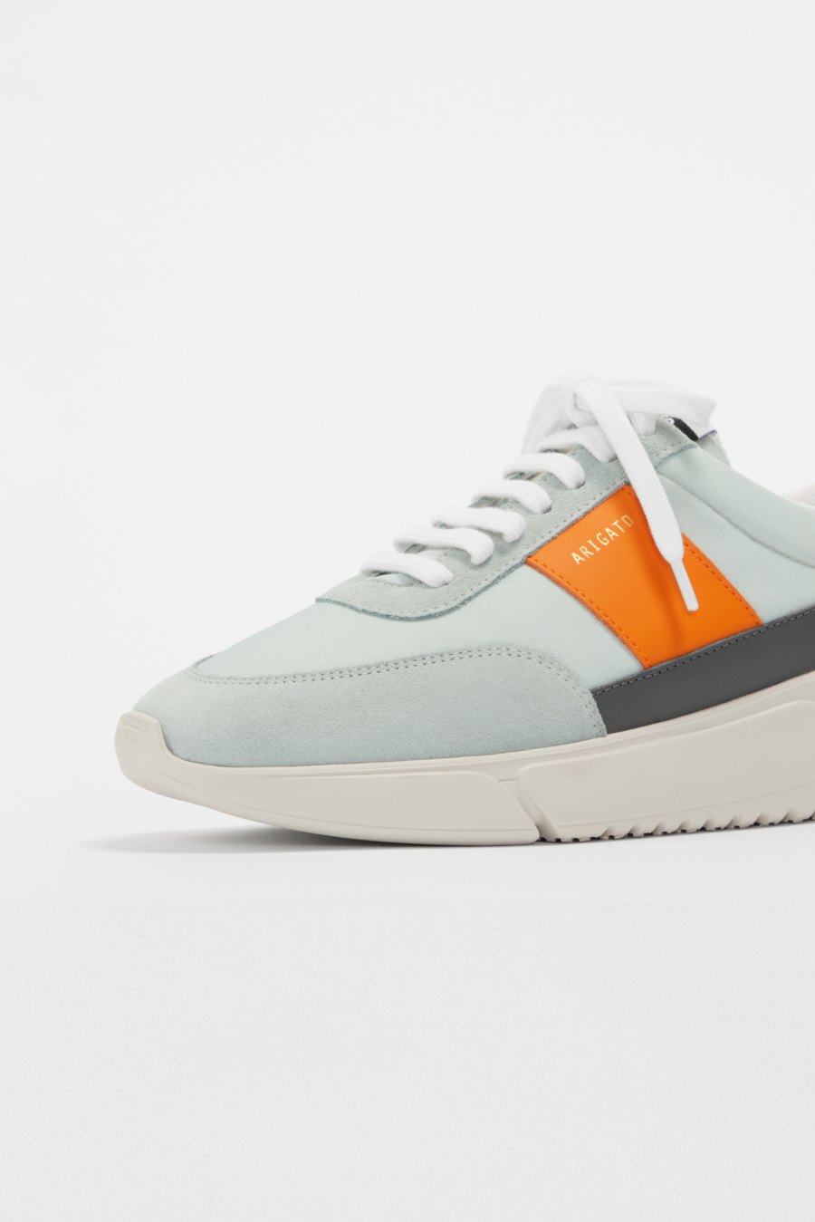 Dusty Mint / Orange Axel Arigato Genesis Vintage Runner Men's Sneakers South Africa | ZA5488-76