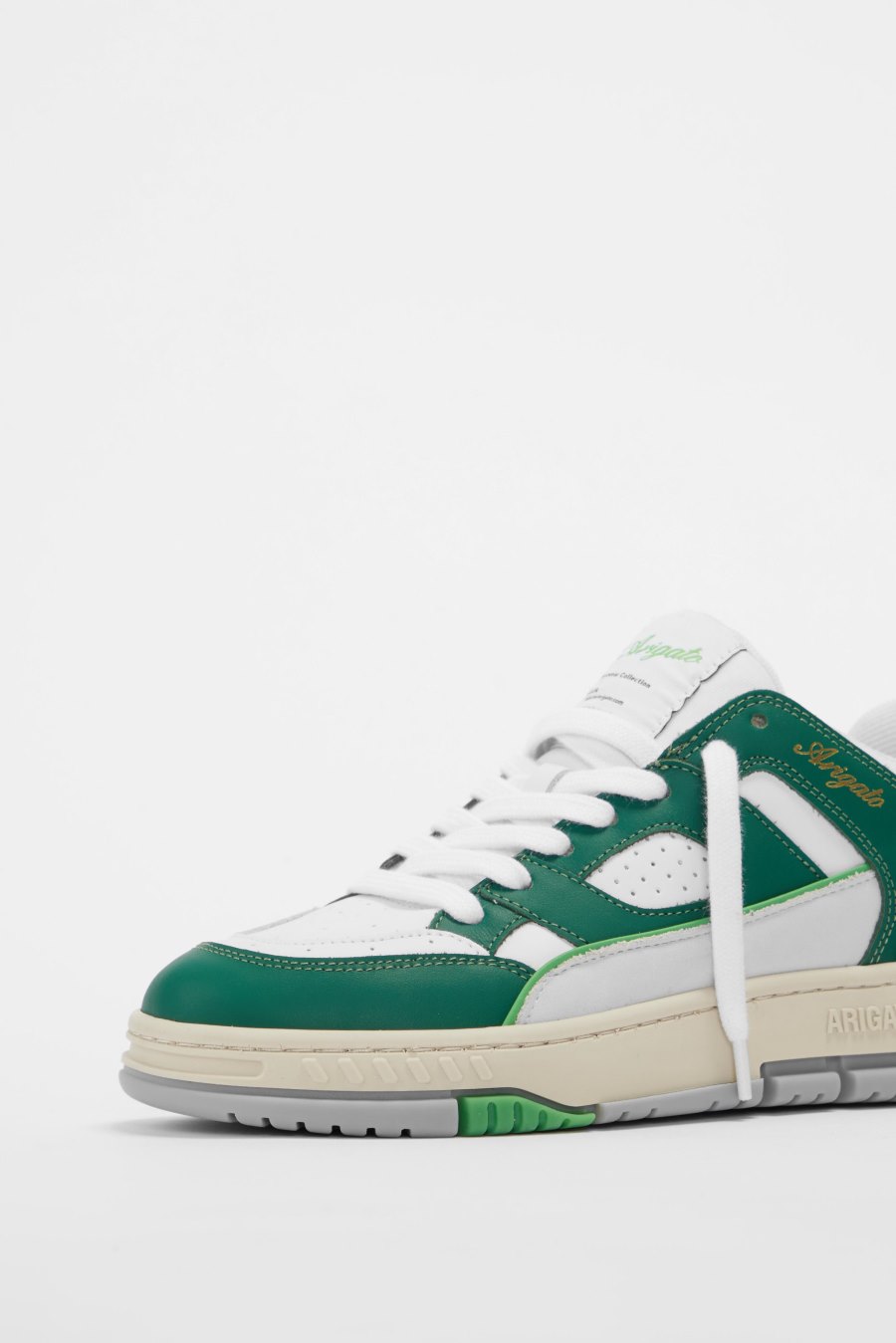 Green / White Axel Arigato Area Lo Men's Sneakers South Africa | ZA6213-73