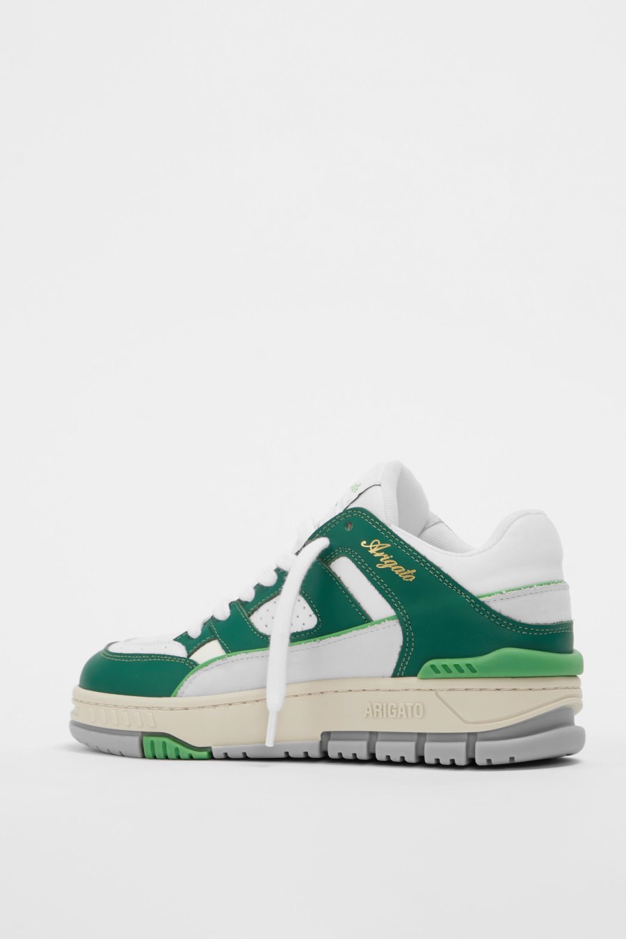 Green / White Axel Arigato Area Lo Men's Sneakers South Africa | ZA6213-73