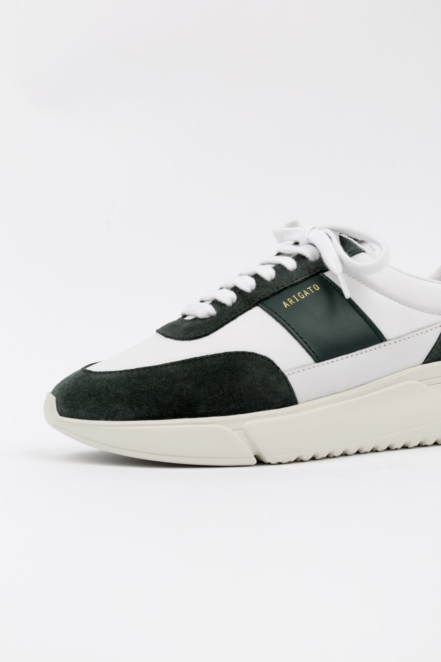 Green / White Axel Arigato Genesis Vintage Runner Men's Sneakers South Africa | ZA0687-39