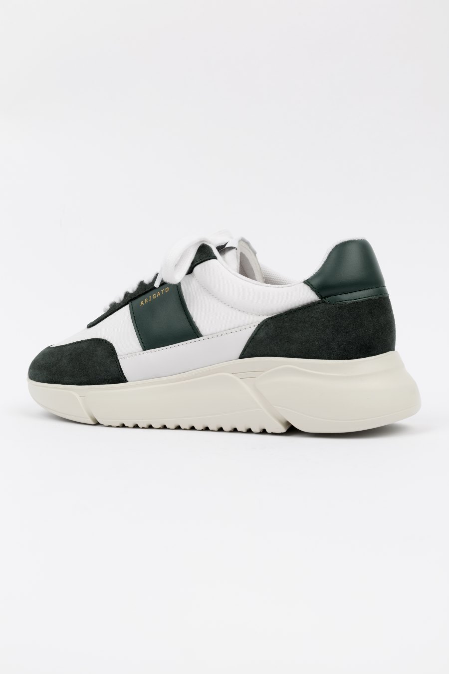 Green / White Axel Arigato Genesis Vintage Runner Men's Sneakers South Africa | ZA0687-39