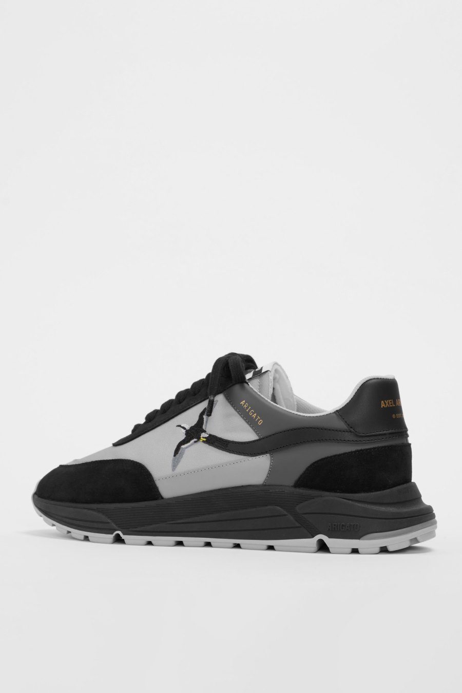 Grey / Black Axel Arigato Rush Bee Bird Men's Sneakers South Africa | ZA0600-73