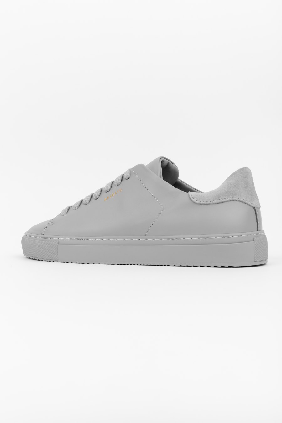 Grey Leather Axel Arigato Clean 90 Men's Sneakers South Africa | ZA2436-71