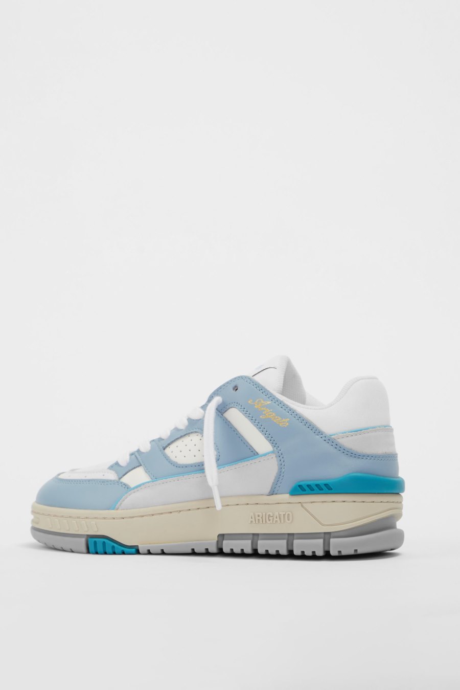 Light Blue / White Axel Arigato Area Lo Men's Sneakers South Africa | ZA6450-55