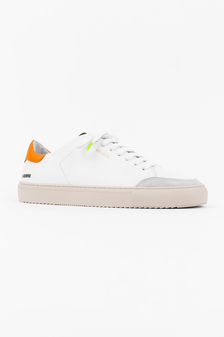 Orange / Black / Neon Axel Arigato Clean 90 Triple Men's Sneakers South Africa | ZA9111-11