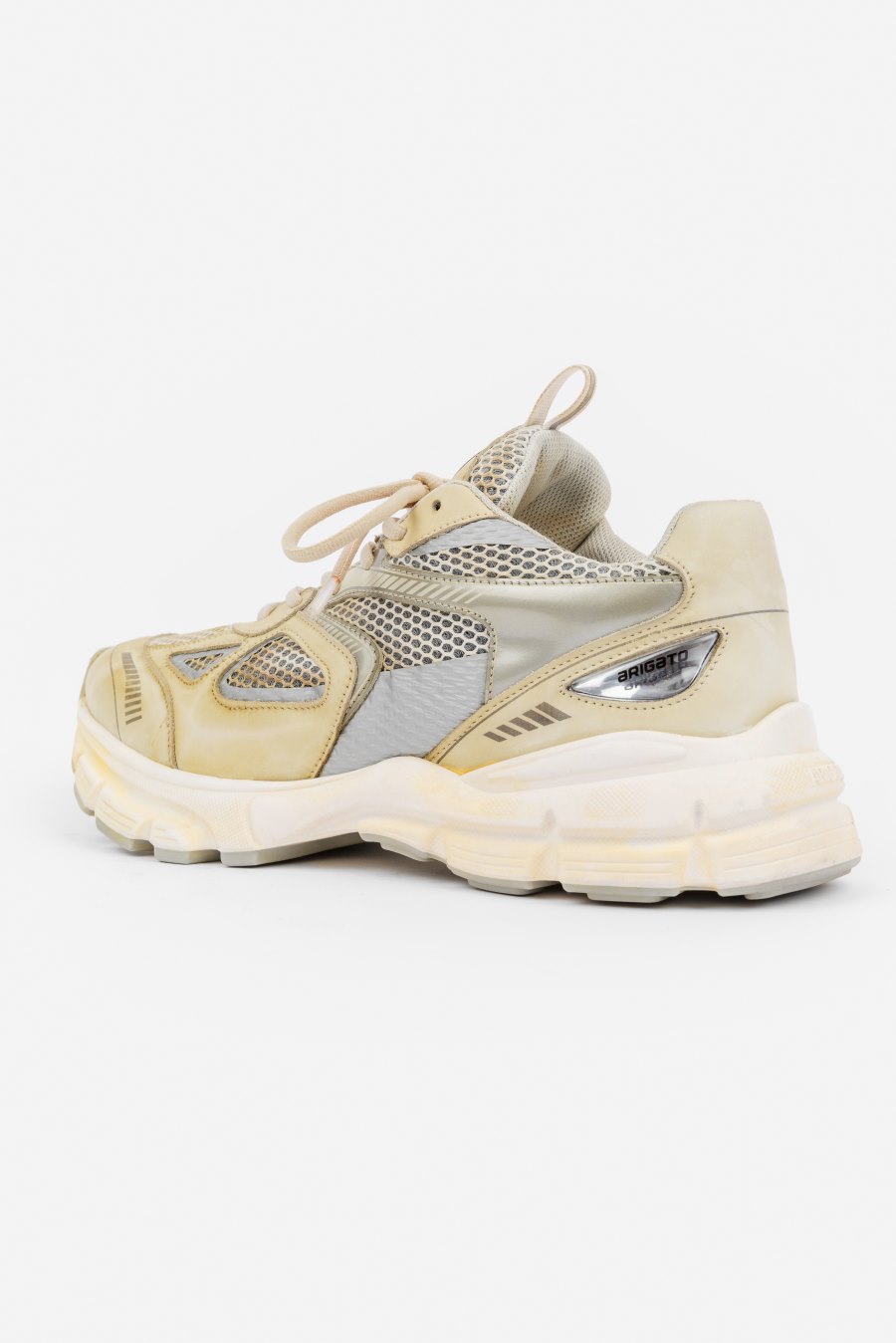 Pale Yellow Axel Arigato Marathon Dip-Dye Runner Women's Sneakers South Africa | ZA2238-58