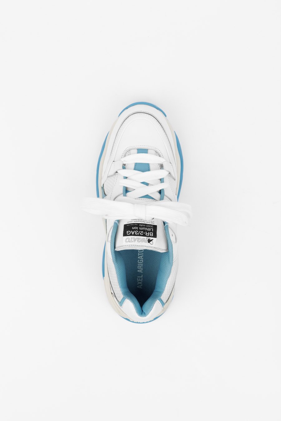 White / Air Blue Axel Arigato Catfish Lo Men's Sneakers South Africa | ZA0104-61