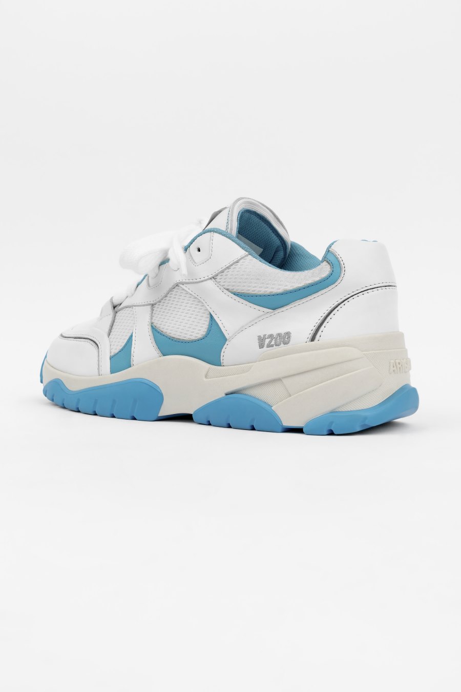 White / Air Blue Axel Arigato Catfish Lo Men's Sneakers South Africa | ZA0104-61