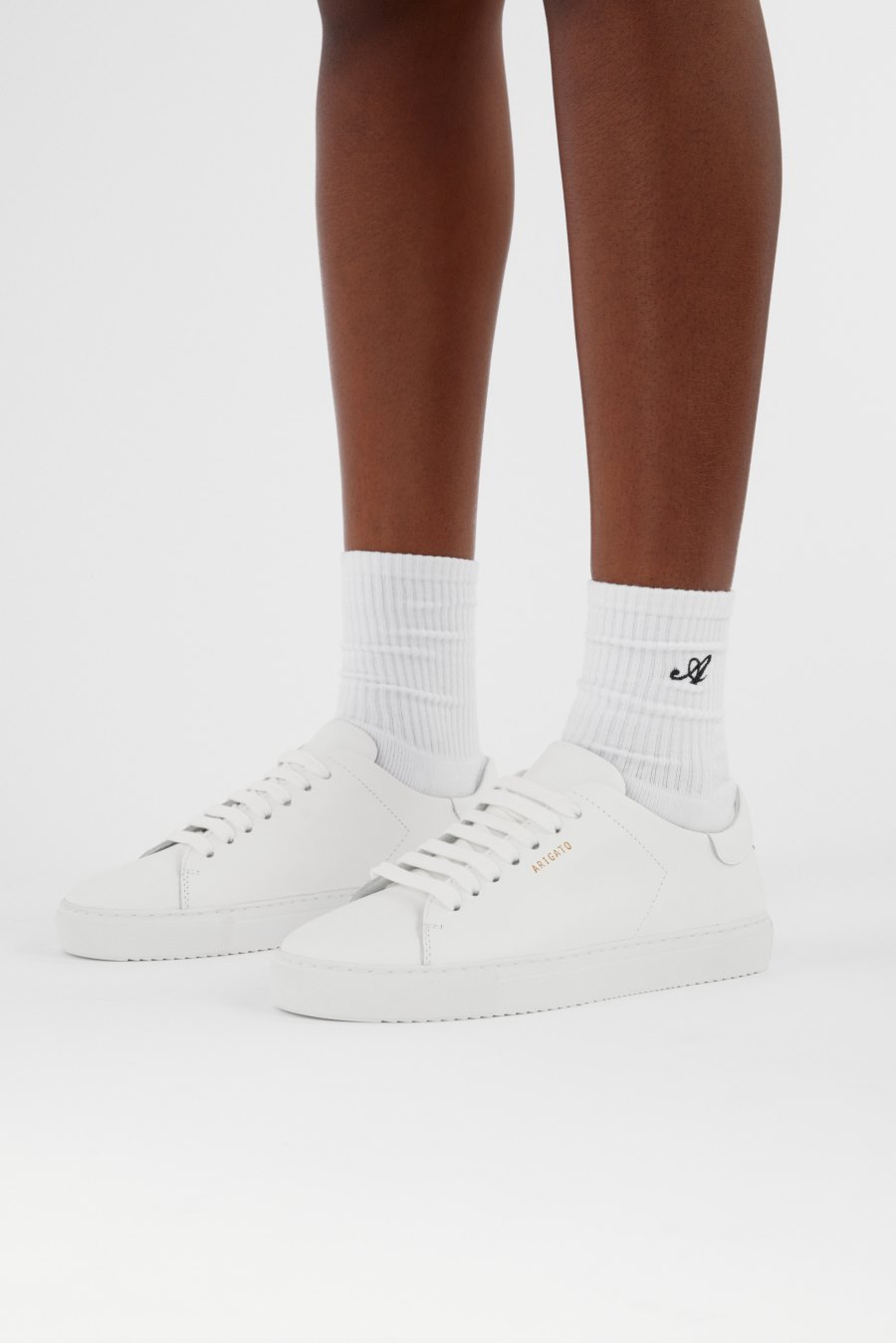 White Axel Arigato Clean 90 Women's Sneakers South Africa | ZA5885-03