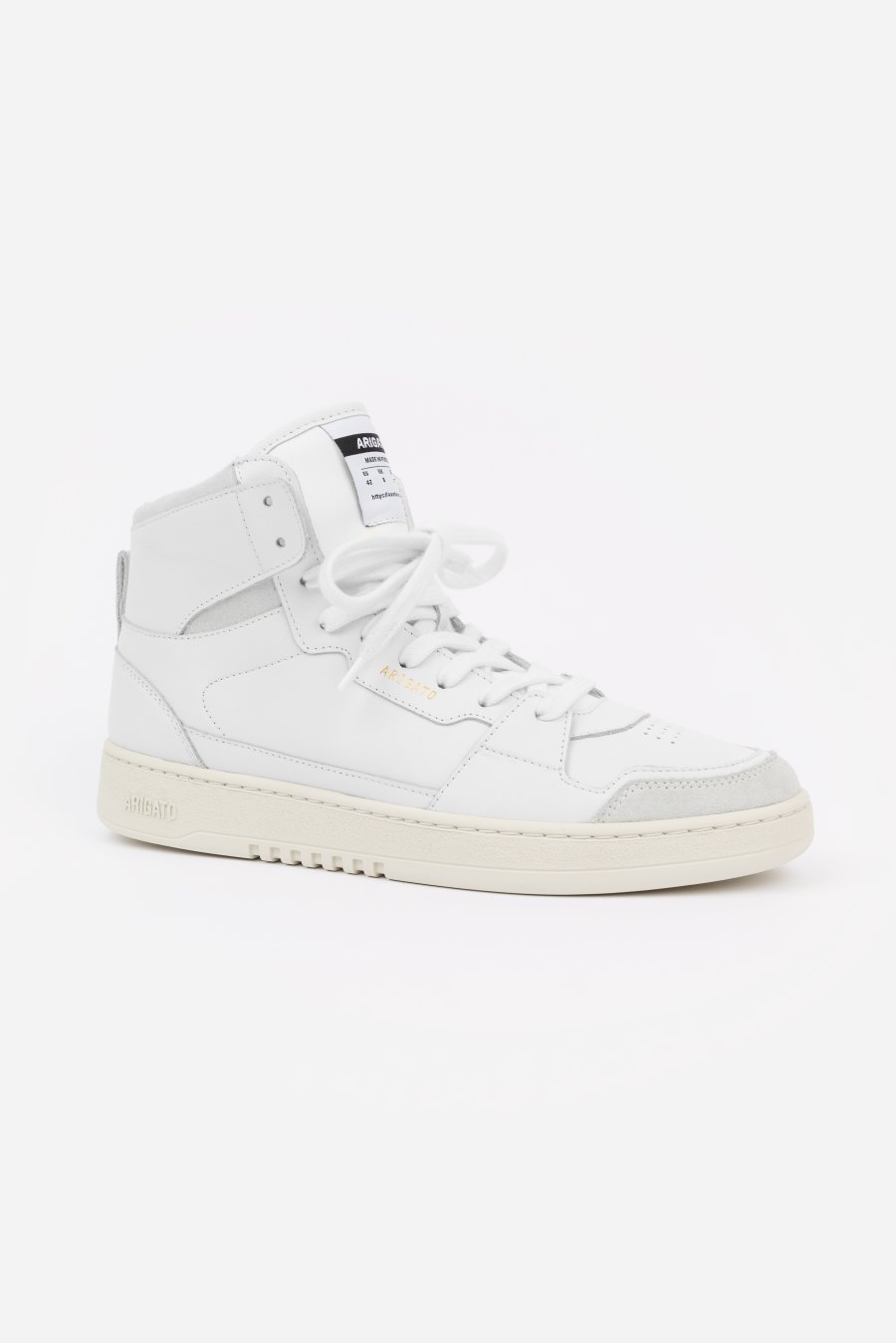 White Axel Arigato Dice Hi Women's Sneakers South Africa | ZA2641-88