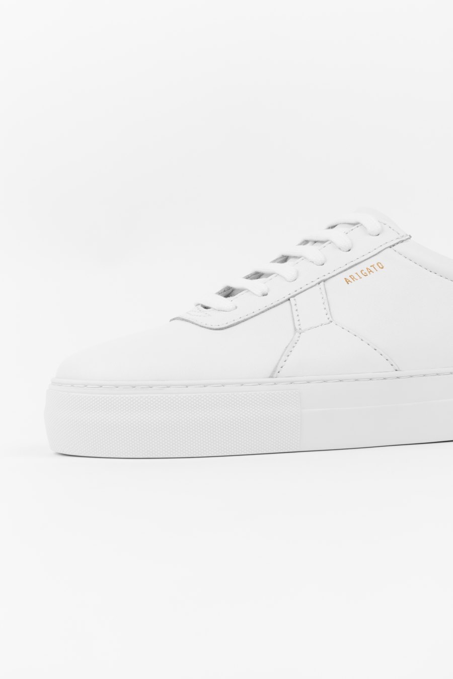 White Axel Arigato Platform Women's Sneakers South Africa | ZA1470-68