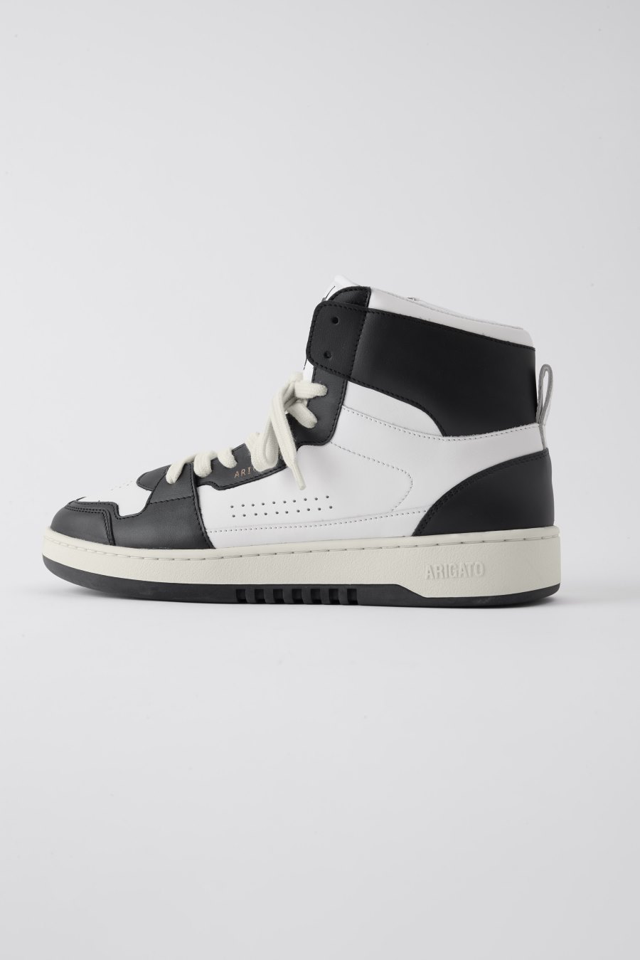 White / Black Axel Arigato Dice Hi Men's Sneakers South Africa | ZA6532-48