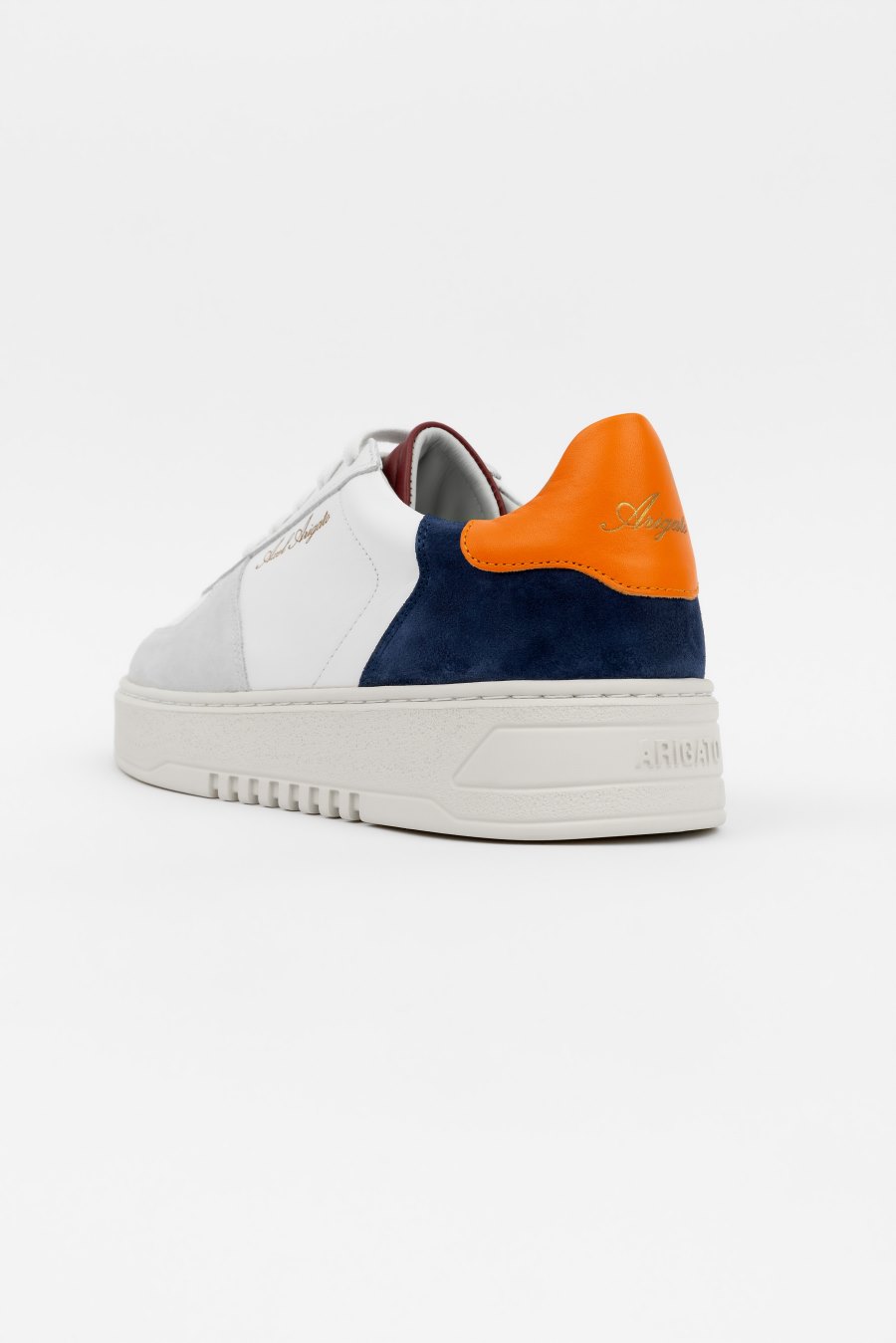 White / Blue / Orange Axel Arigato Orbit Men's Sneakers South Africa | ZA7386-49