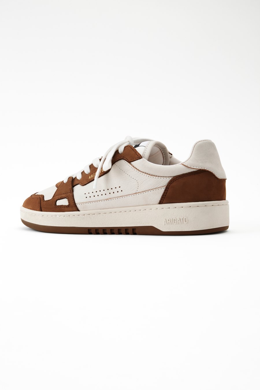 White / Brown Axel Arigato Dice Lo Men's Sneakers South Africa | ZA5578-23