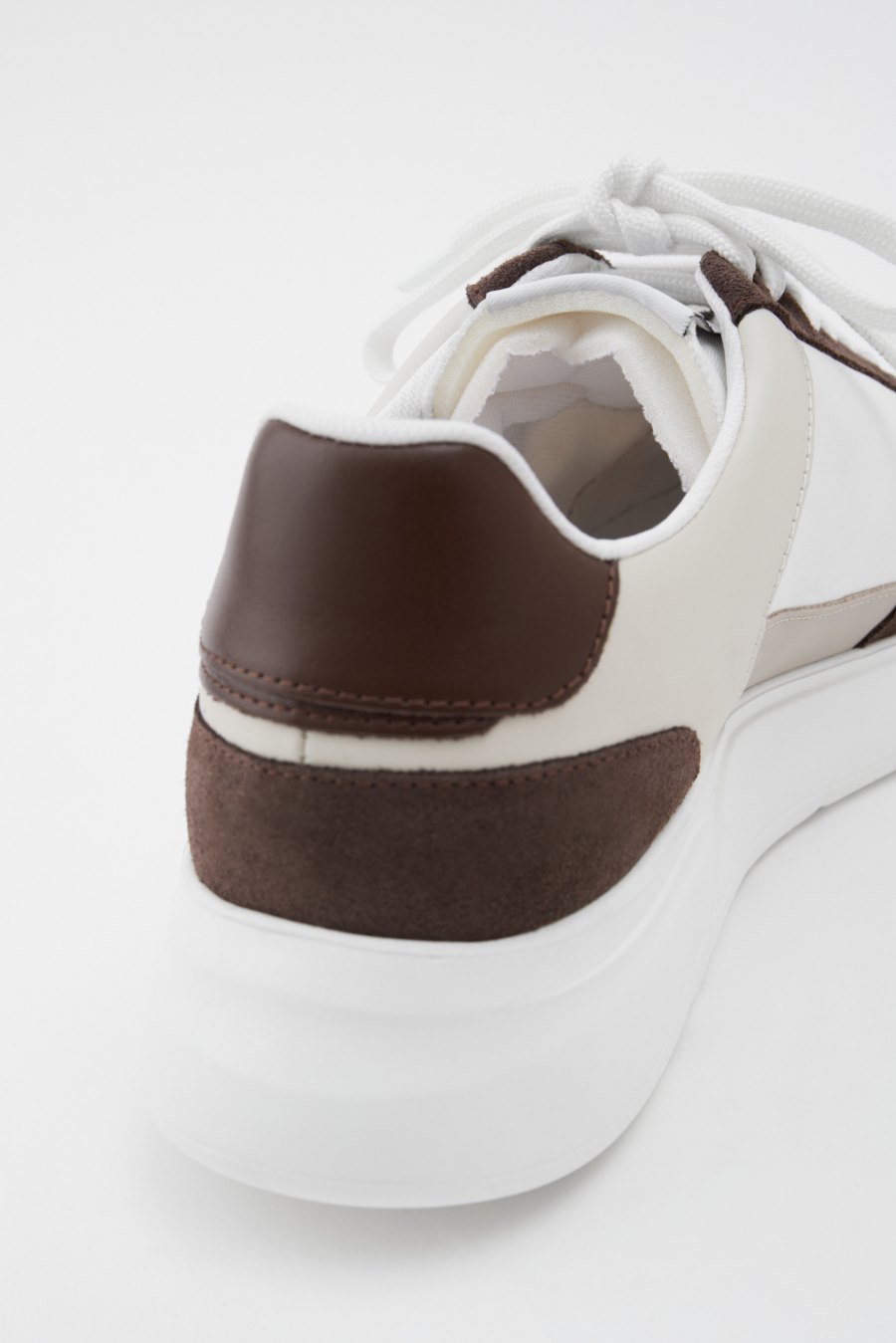 White / Brown Axel Arigato Genesis Stripe B Bird Runner Women's Sneakers South Africa | ZA4217-83