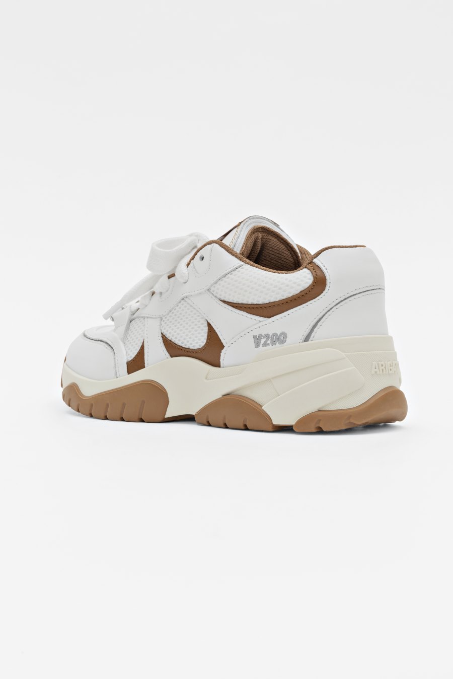 White / Camel Axel Arigato Catfish Lo Men's Sneakers South Africa | ZA6540-33