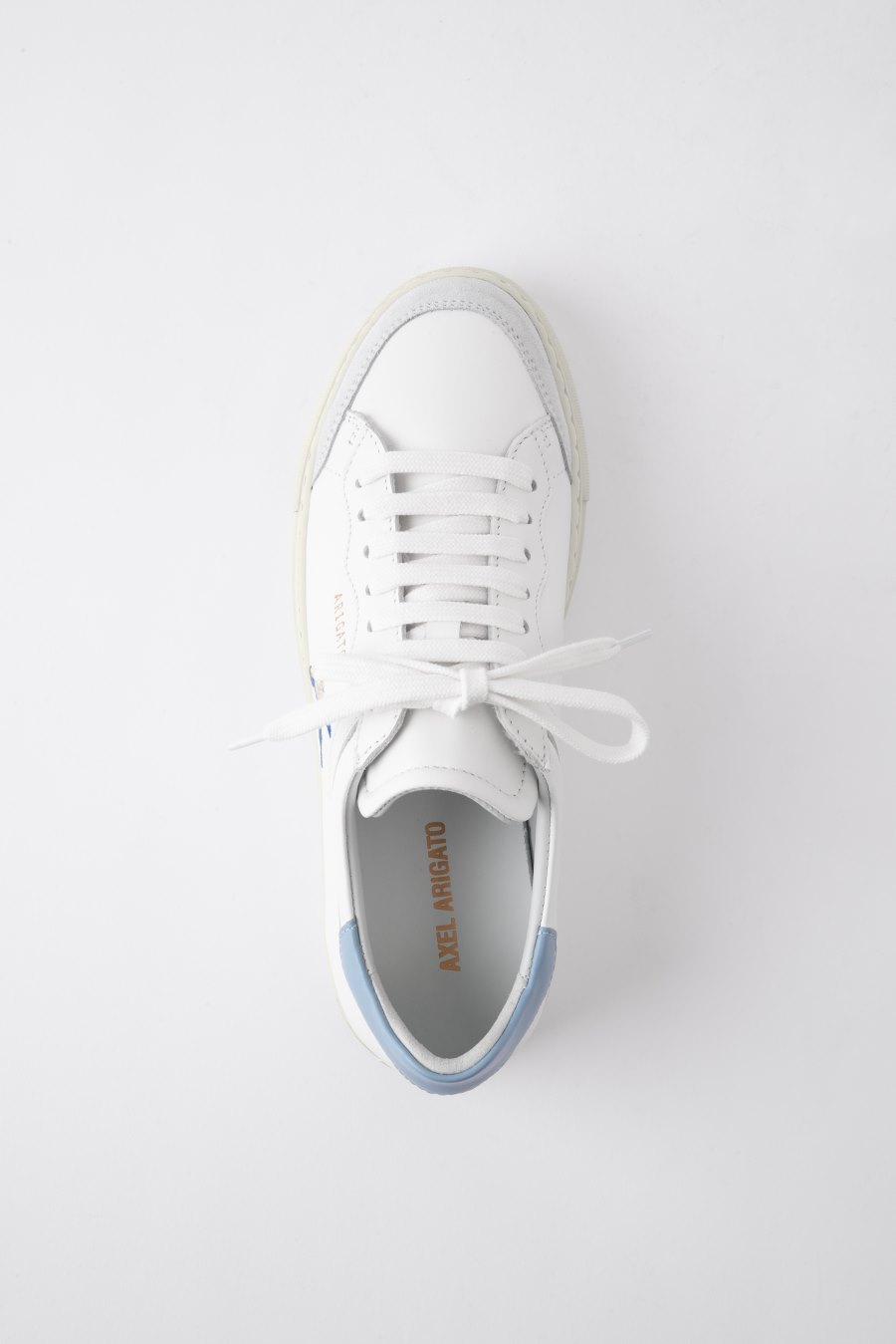 White / Dusty Blue Axel Arigato Clean 180 Bee Bird Women's Sneakers South Africa | ZA7670-96