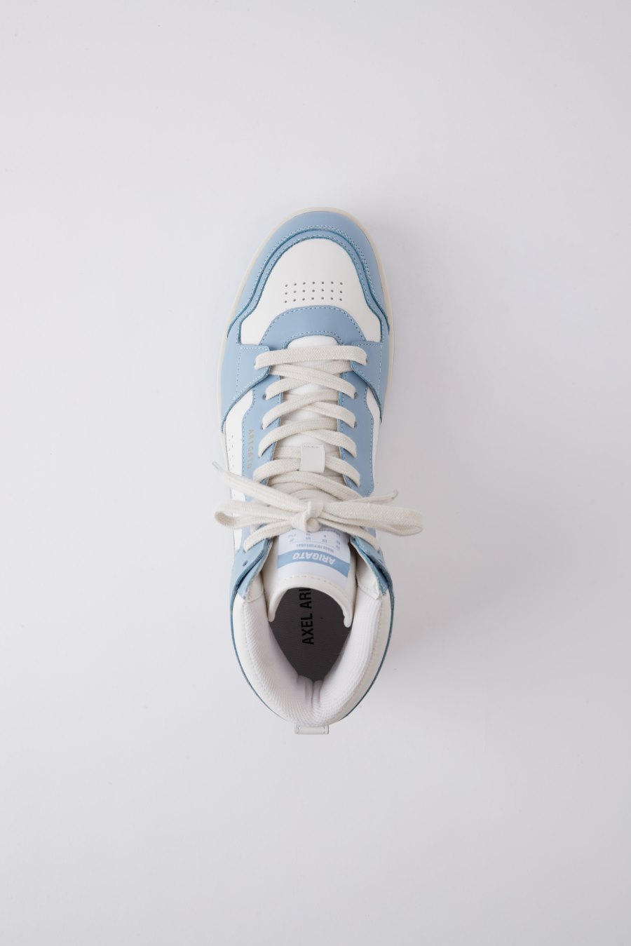 White / Dusty Blue Axel Arigato Dice Hi Women's Sneakers South Africa | ZA1604-06