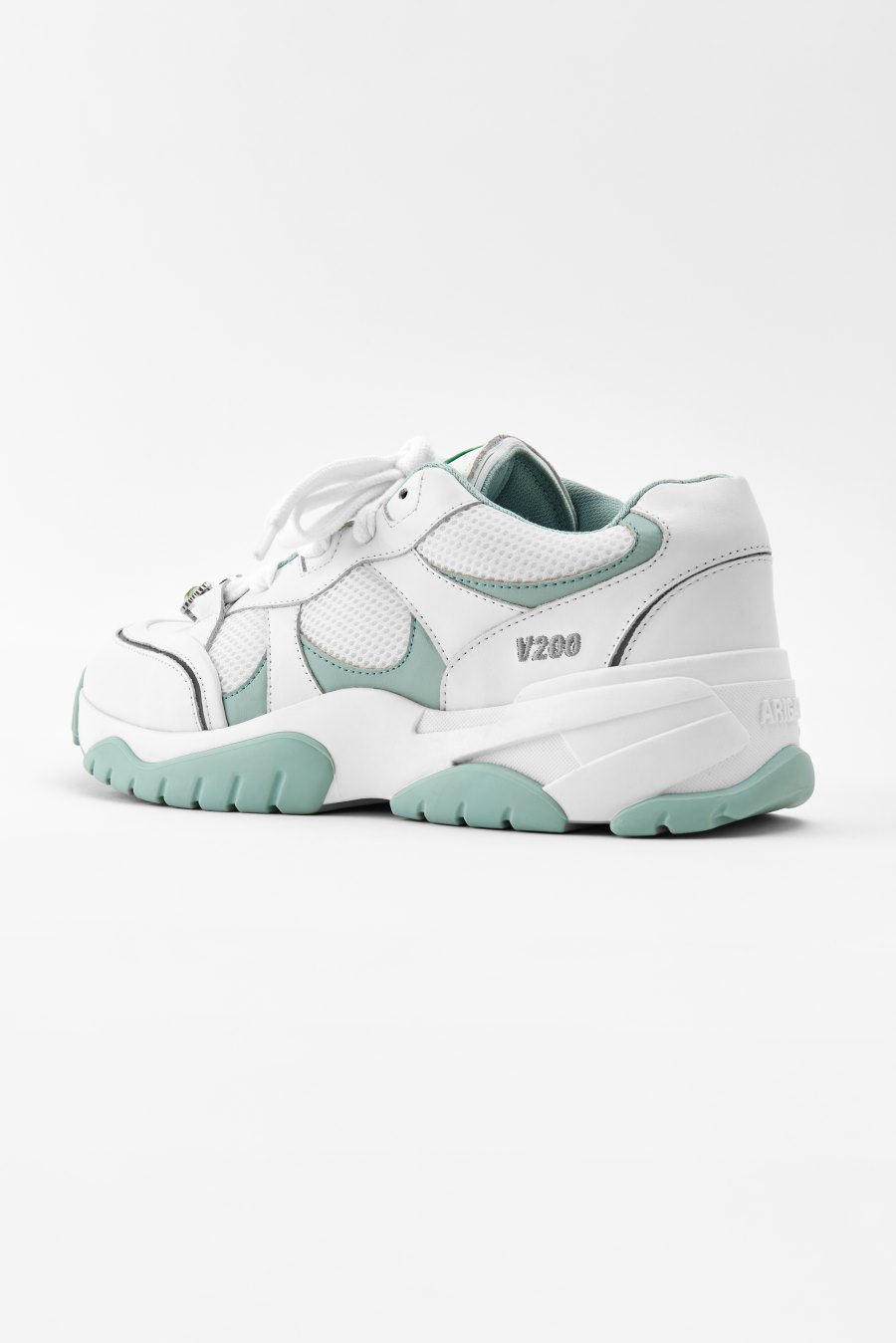 White / Dusty Mint Axel Arigato Catfish Lo Women's Sneakers South Africa | ZA1823-50