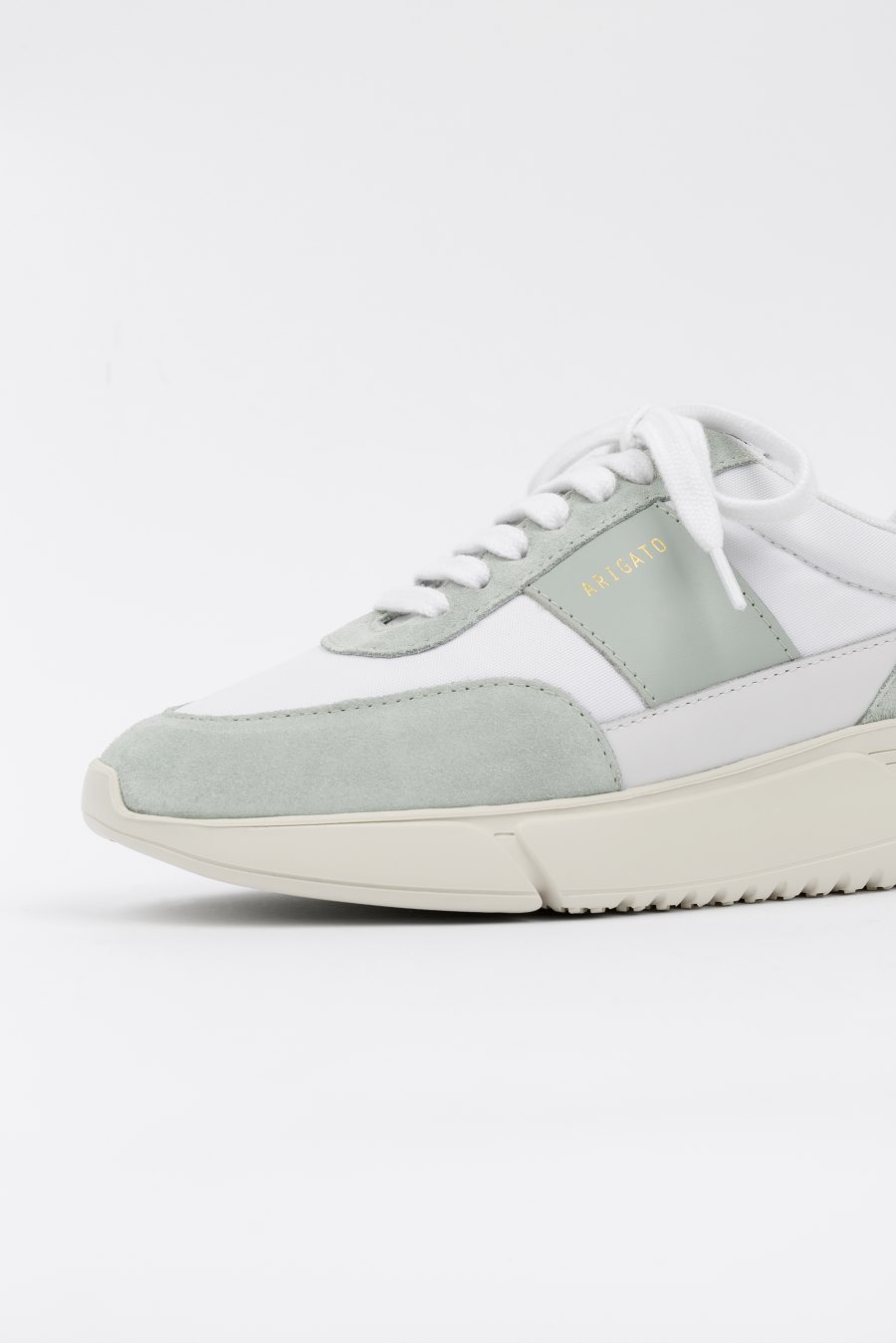 White / Dusty Sage Axel Arigato Genesis Vintage Runner Women's Sneakers South Africa | ZA0622-97